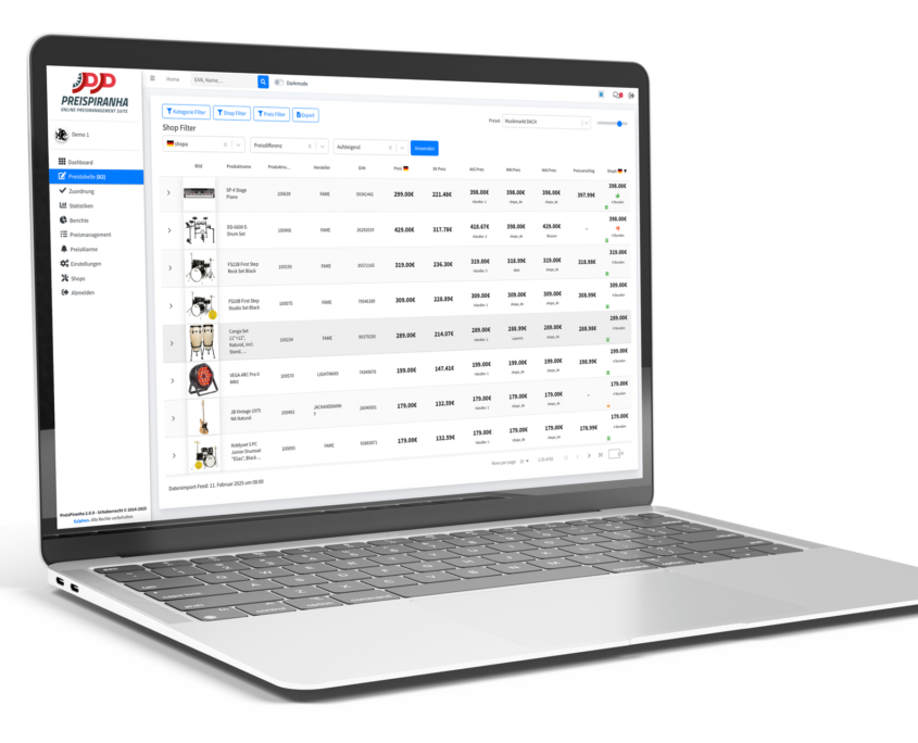 EFFIZIENTES PREISMANAGEMENT & PREISMONITORING FÜR ONLINE-HÄNDLER